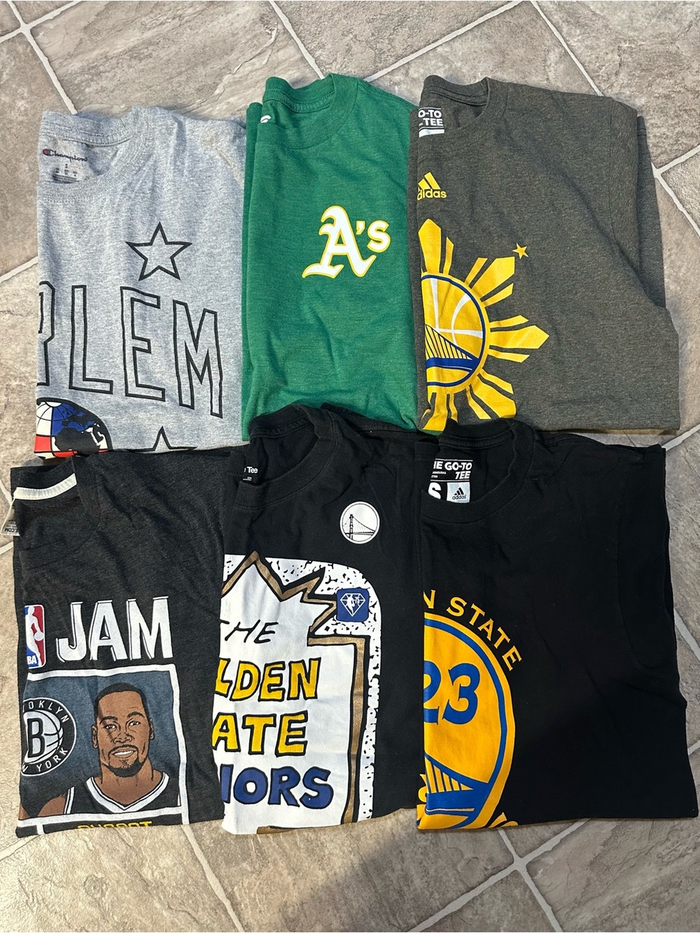 Men’s Assorted Athletic & Graphic Tee Bundle